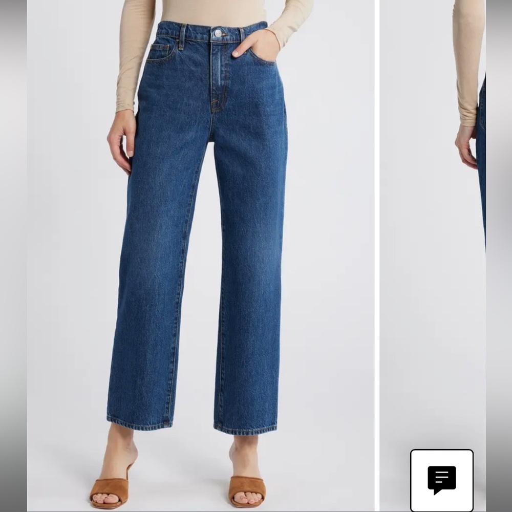 Frame Denim Women's Le Jane crop